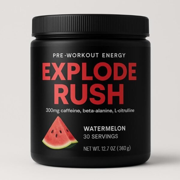 Pre-Workout Energy – Explode Rush